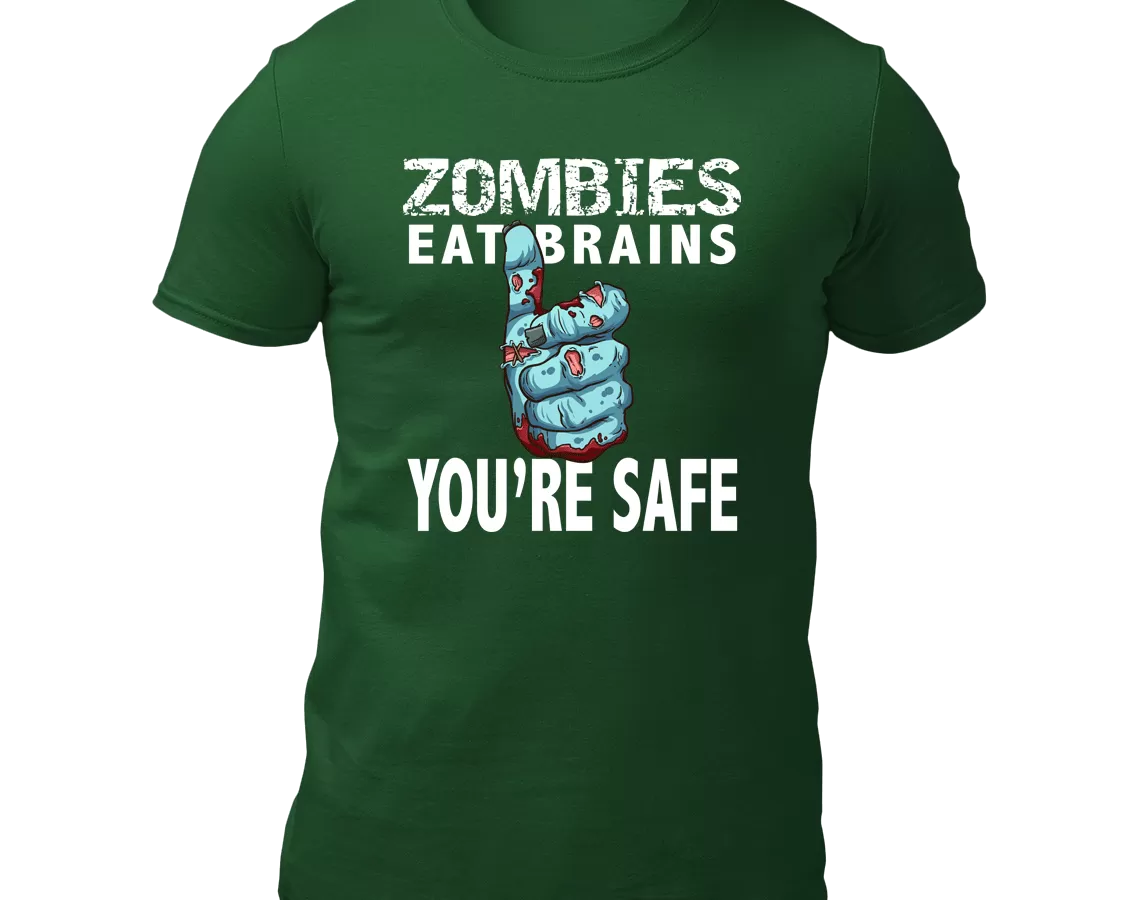 Zombies Eat Brains You’re Safe