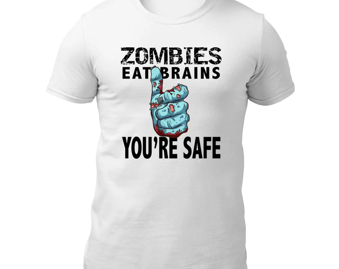 Zombies Eat Brains You’re Safe