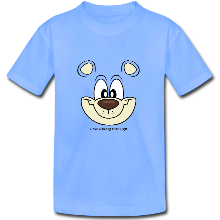 The Bears of Blueberry Forest ‘Have a Beary Nice Day’ T-shirt – sky-blue