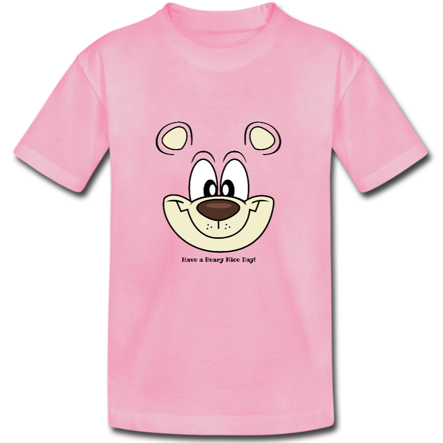 The Bears of Blueberry Forest ‘Have a Beary Nice Day’ T-shirt – baby-pink