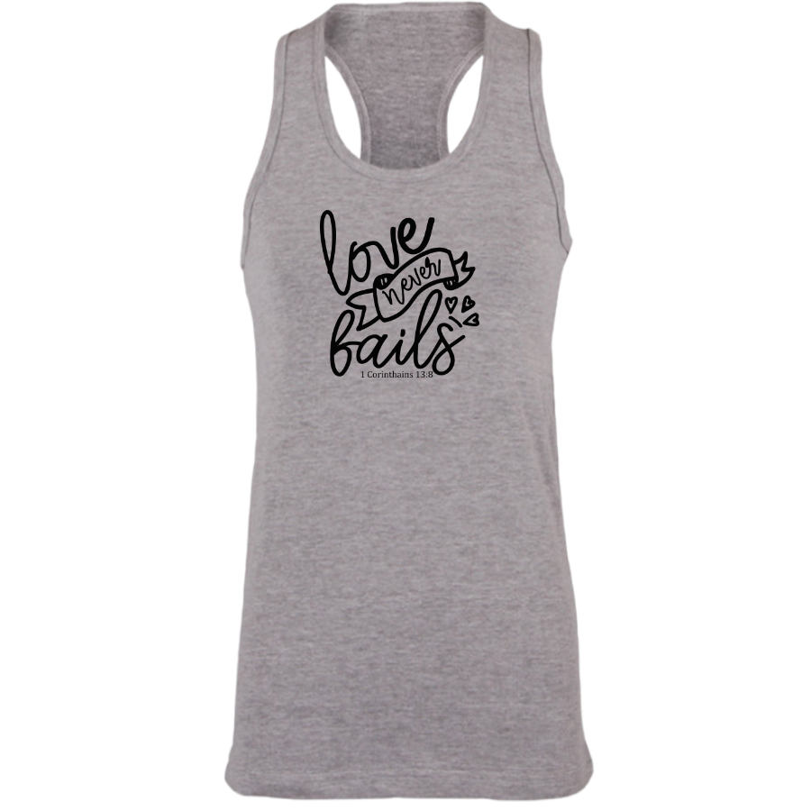 womans-racerback-love-never-fails-teeprint