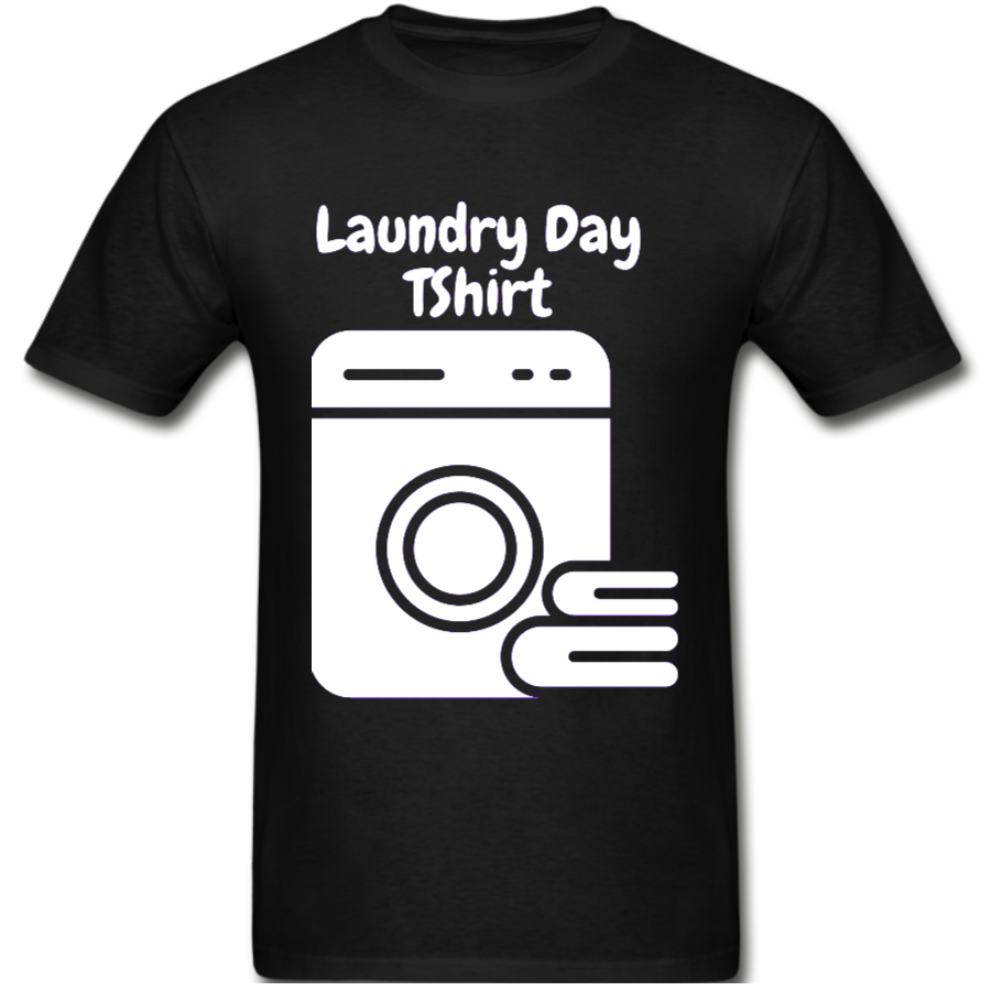 DIGI Laundry day men’s tee – black