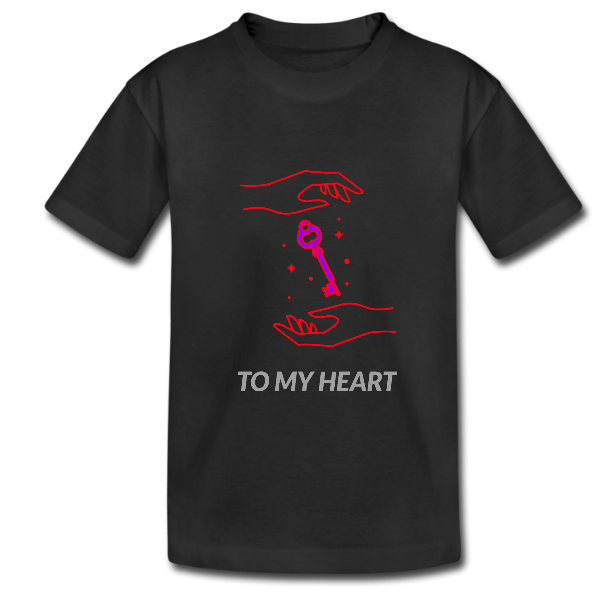 Alizteasetees Kids Tee – Key to my Heart.