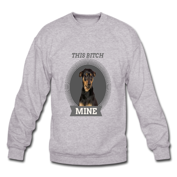 Alizteasetees Unisex Sweater- This Bitch Mine.