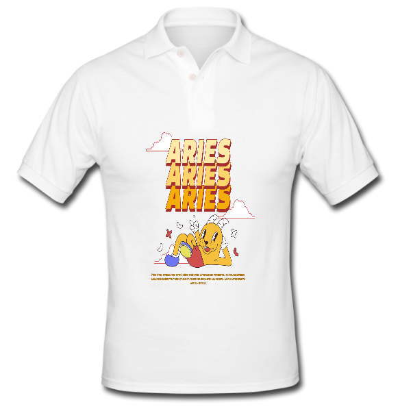 Alizteasetees  Mens Golf – Aries Modern Funny.