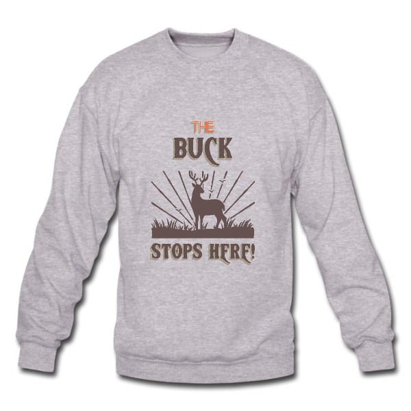 Alizteasetees  Unisex Sweater – The buck stops here.