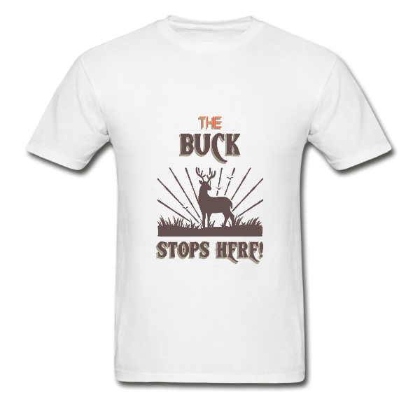 Alizteasetees  Unisex Tee – The buck stops here.