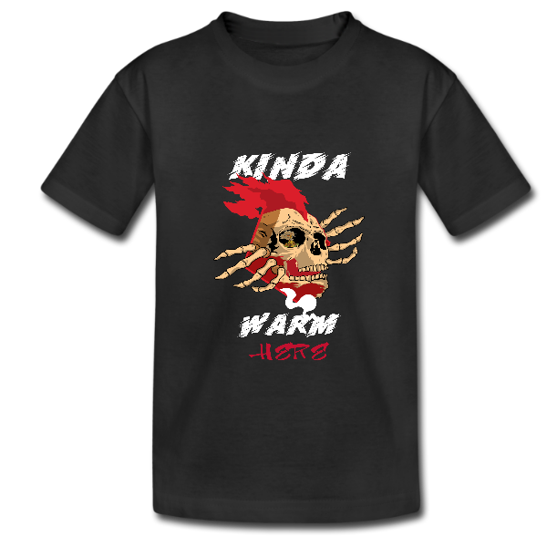 Alizteasetees Kids Tee –  Kinda warm here.