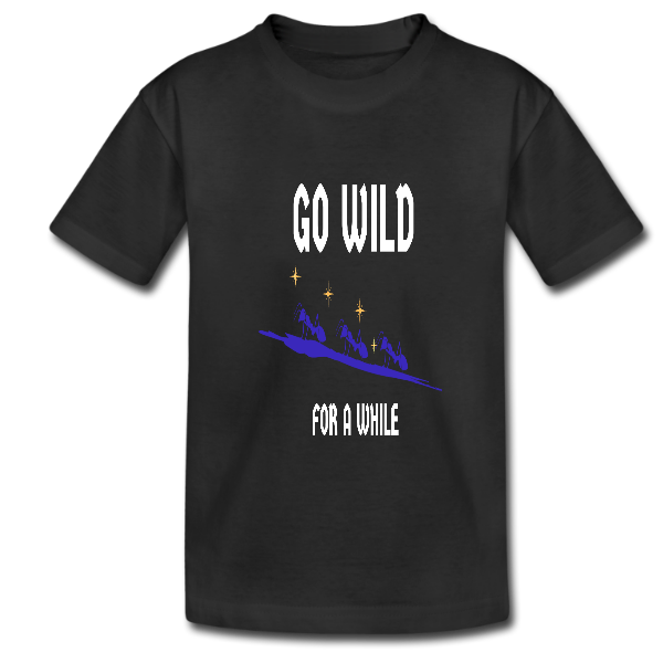 Alizteasetees Kids Tee – Go wild for a while.