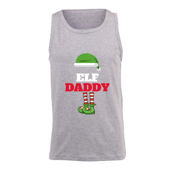 Alizteasetees Mens Vest – Elf Daddy.