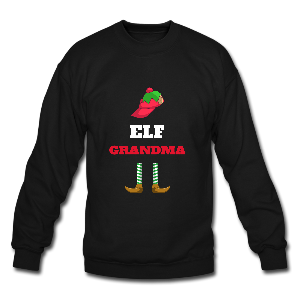 Alizteasetees Unisex Sweater – Elf Grandma.