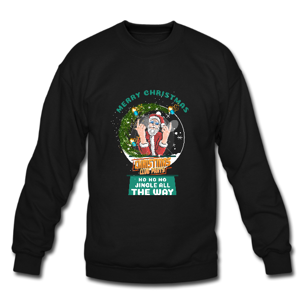 Alizteasetees Unisex Sweater – Merry Christmas Jingle all the way.