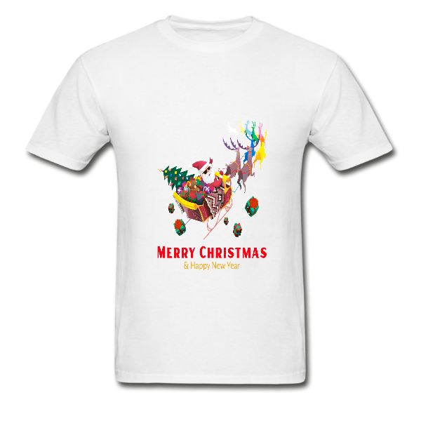 Alizteasetees Unisex Tee – Merry Christmas & Happy New Year.