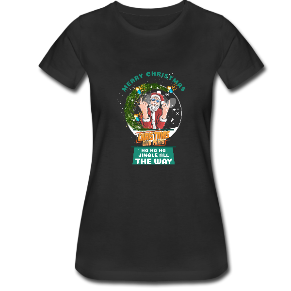 Alizteasetees Women’s Tee – Merry Christmas Jingle all the way.