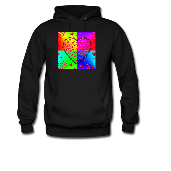 Colourful Heart Hoodie