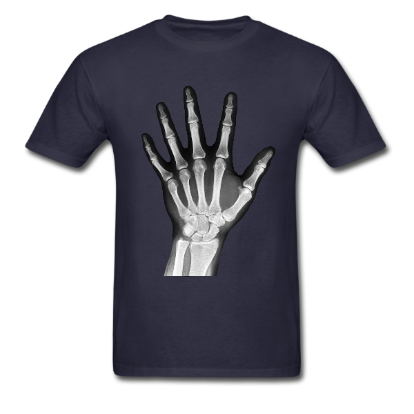 Skeleton Hand Unisex Tee