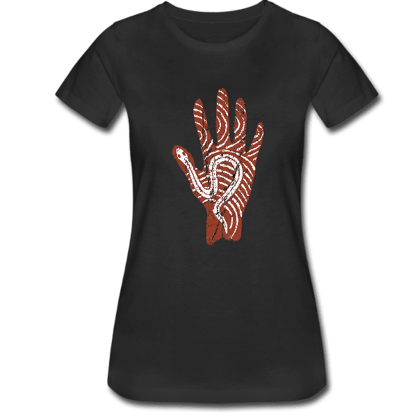 Ladies Labyrinth print T