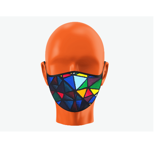 Geometric Mood mask