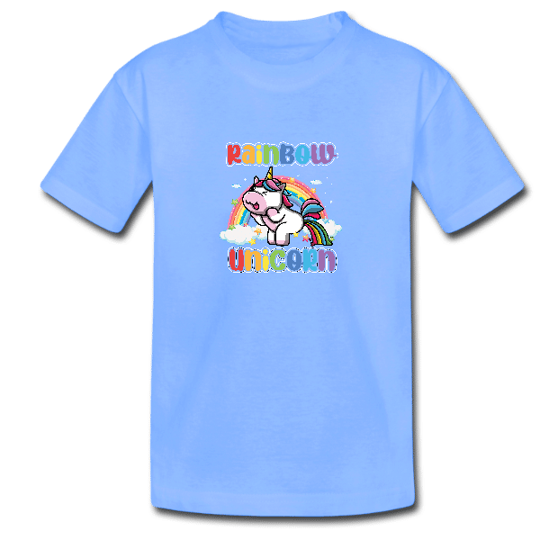 Rainbow Unicorn Kids Tee