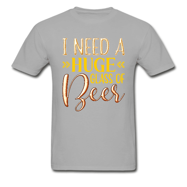 Beer Unisex  Custom Graphic T-Shirt