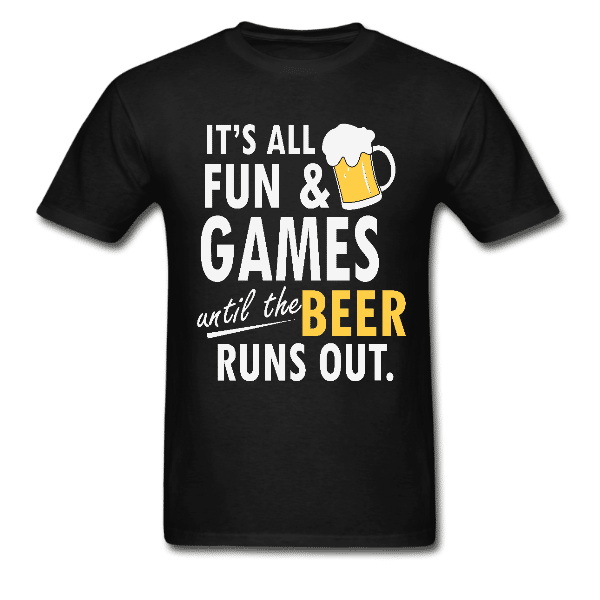 Beer Unisex  Custom Graphic T-Shirt