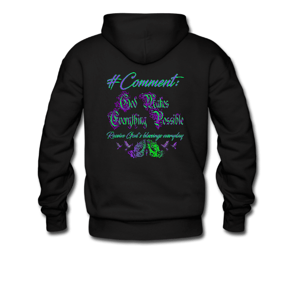 Hashtag Comment Unisex Custom Graphics Hoodie