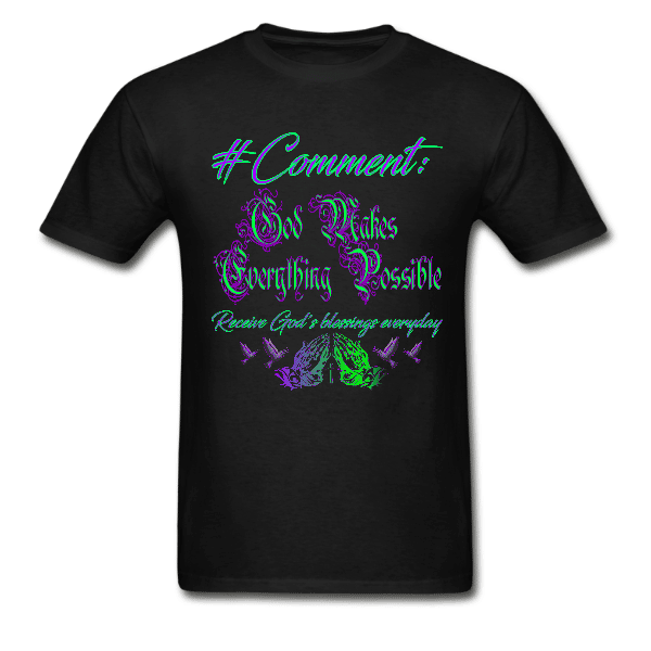 Hashtag Comment Unisex Custom Graphics T-shirt