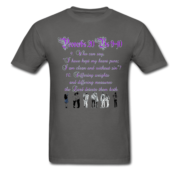 Proverbs 20 Unisex Custom Graphics T-shirt