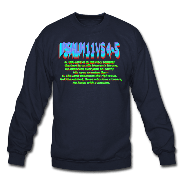 Psalm 11 Unisex Custom Graphics Sweater