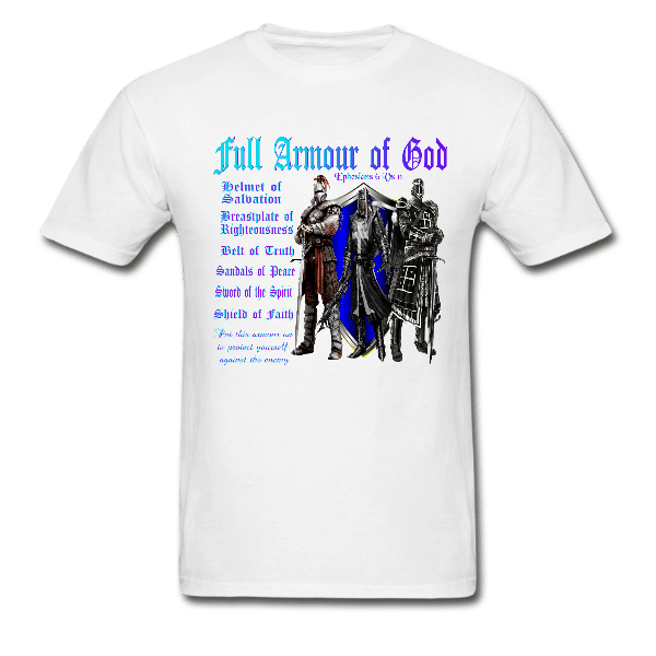 Full Armour of God Unisex Custom Graphics T-shirt