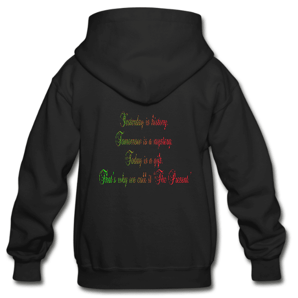 Yesterday Is History Unisex Kids Custom Graphics Hoodie