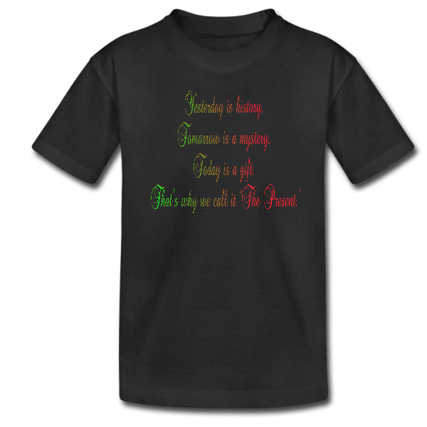 Yesterday Is History Unisex Kids Custom Graphics T-shirt