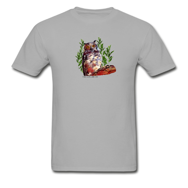 Spotted eagle-owl unisex tee