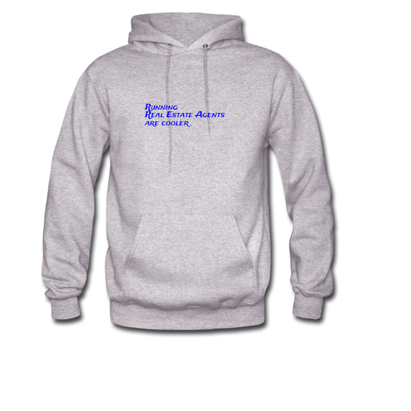 Running Real Estate Agents are cooler hoodie. marathon, running, race, athlete