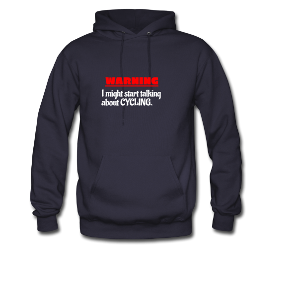 Warning Cycling. unisex Hoodie. marathon, running, athlete