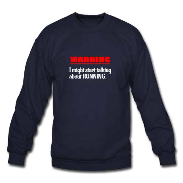 Warning. unisex Sweater. marathon, running, athlete