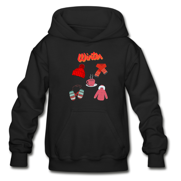 Winter design Kids Hoodie