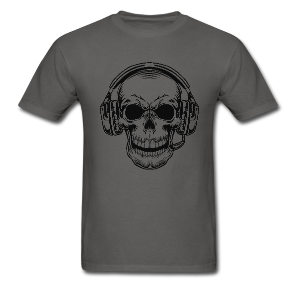 SKULL HEADPHONES GAMER SHIRT