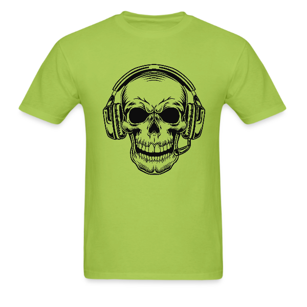 SKULL HEADPHONES GAMER SHIRT