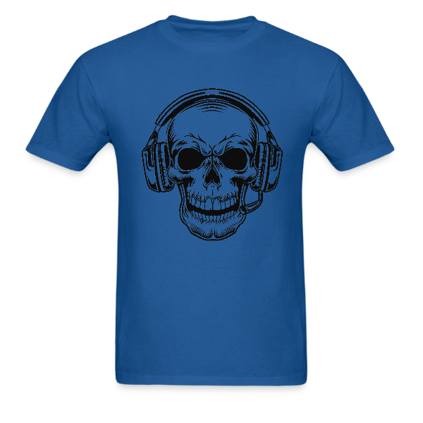 SKULL HEADPHONES GAMER SHIRT