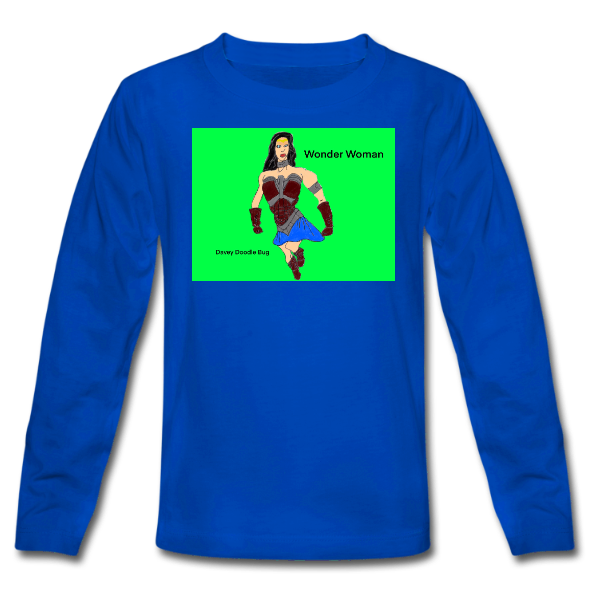 Wonder Woman Kids Long Sleeve