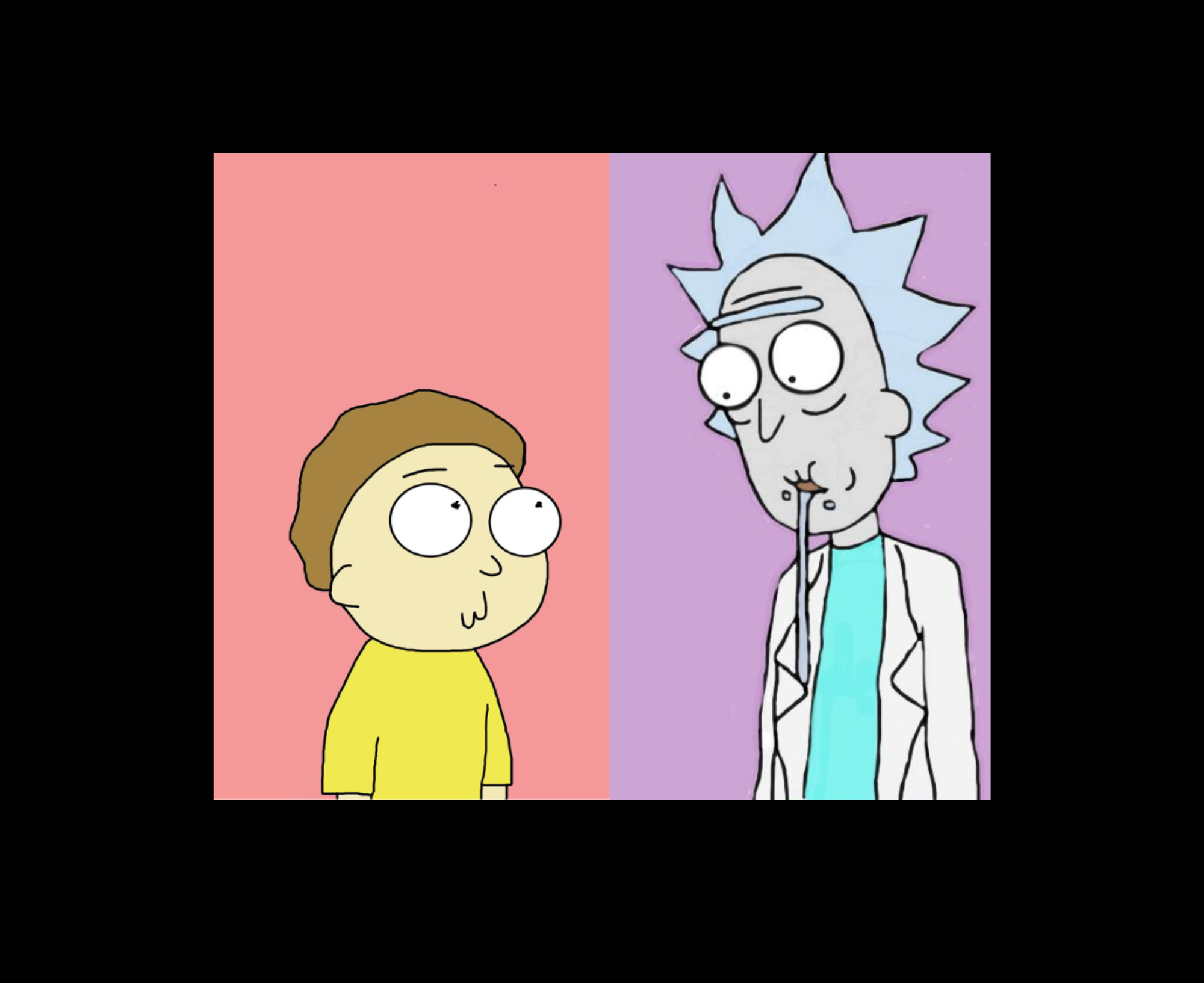 Black Modern Eternal Hoodie