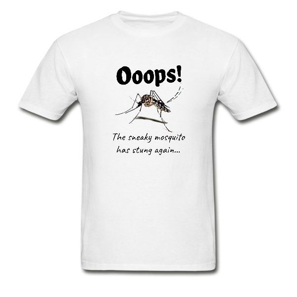 Unisex Colour ‘Ooops – Mosquito’ T-shirt
