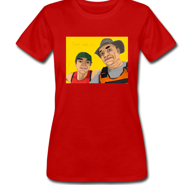 Kevin and Talon Duke art Women’s Tee