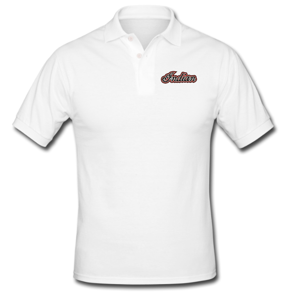 Indian Logo Motorcycle Golf Shirt