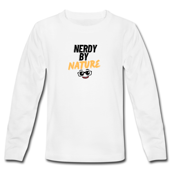 Nerdy By Nature Kids Long Sleeve