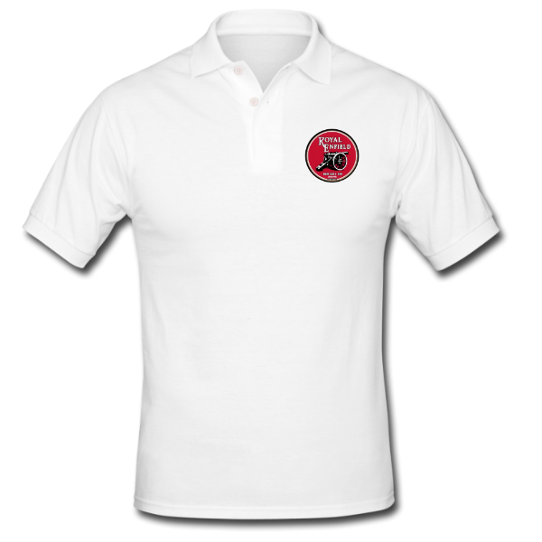 Royal Enfield Motorcycle Golf Shirt