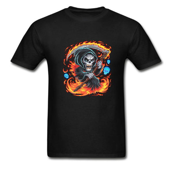 Scythe Wielding Grim Reaper T-Shirt