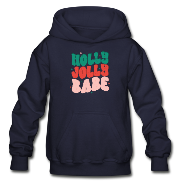 Holly Jolly Babe – Kids Hoodie