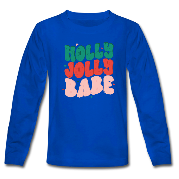 Holly Jolly Babe – Kids Long Sleeve